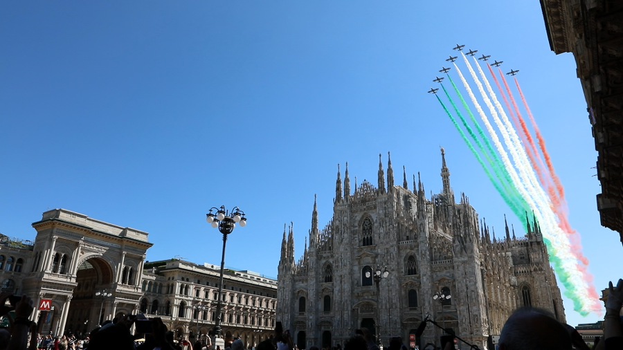 Scopri di più sull'articolo Verso il 2 giugno: al via oggi il Giro d’Italia delle Frecce Tricolori