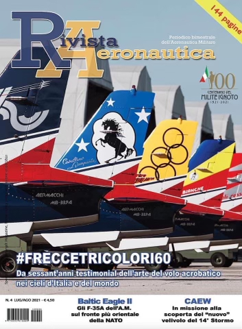 Scopri di più sull'articolo Rivista Aeronautica 4/2021 dedicato ai 60 anni della Pattuglia Acrobatica Nazionale